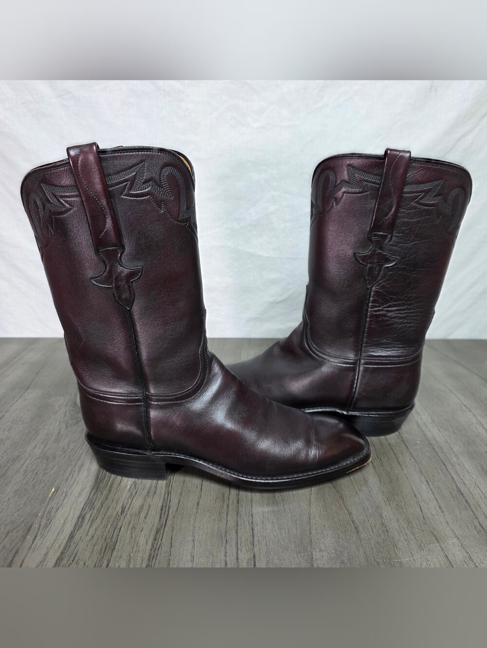 Lucchese Kennedy Roper Mens 8.5B (Fits Womens 10)
